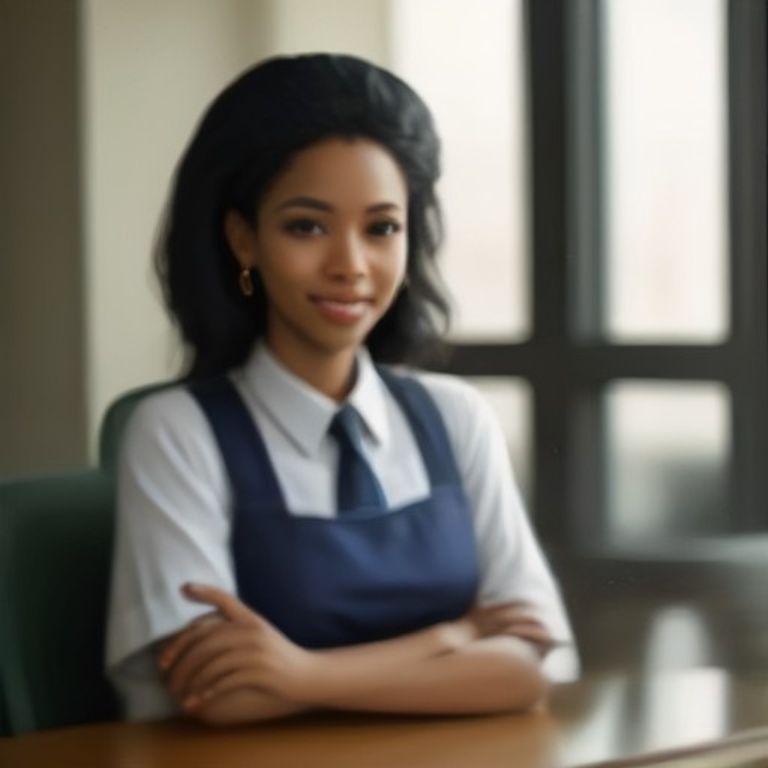 A bank teller serving a customer at a branch counter.